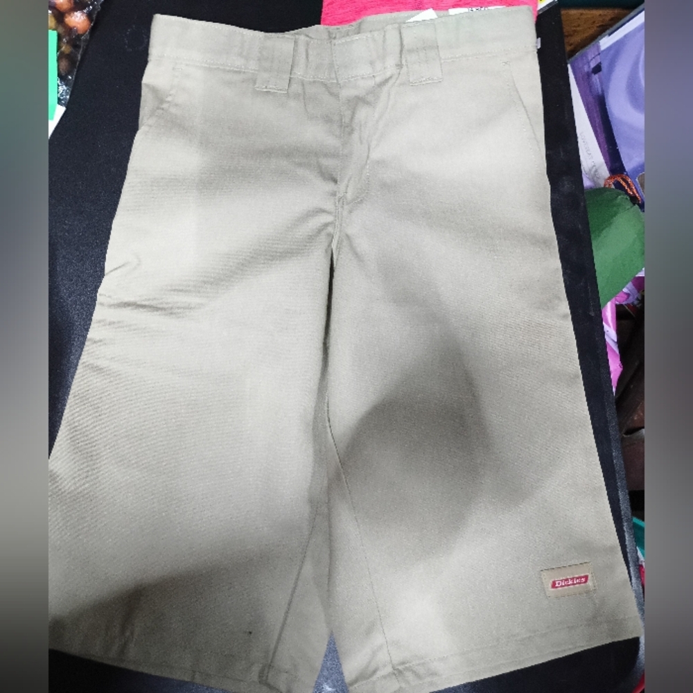 Dickies Tan Multi-Use Pocket Shorts Boys 14